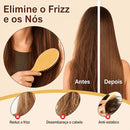Labella Mar Escova Anti-Frizz de Bambu